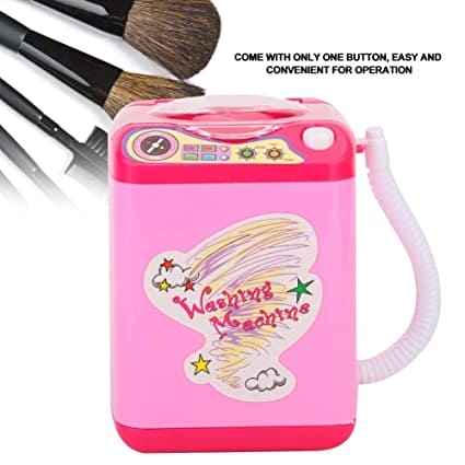 Mini Makeup Brush Cleaner Device, Mini Child Washing Machine Toy, Portable Automatic Cute Cosmetic Powder Puff Washing Machine, Makeup Brushes Cleaner Mini Makeup Brush Cleaner Device, Mini Child Washing Machine Toy, Portable Automatic Cute Cosmetic Powder Puff Washing Machine, Makeup Brushes Cleaner